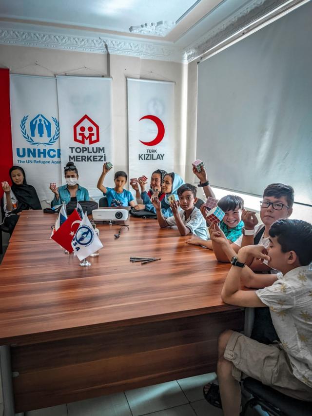 ARSA holds weekly Rubik's Cube Classes for Children 